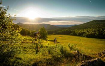 Montainbiker im Naturpark Zittauer Gebirge © Philipp Herfort photography