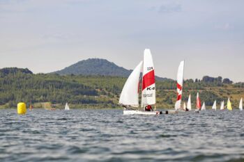 Segelregatta auf dem Berzdorfer See © Nikolai Schmidt