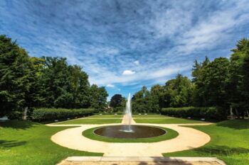 Springbrunnen Schlosspark Großharthau