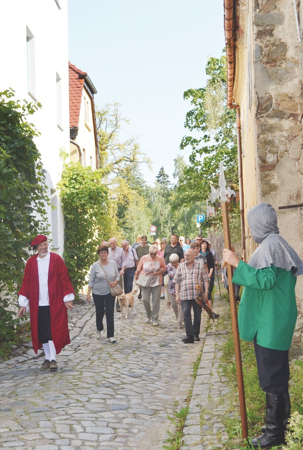 Lebendige Stadtführungen in Bischofswerda