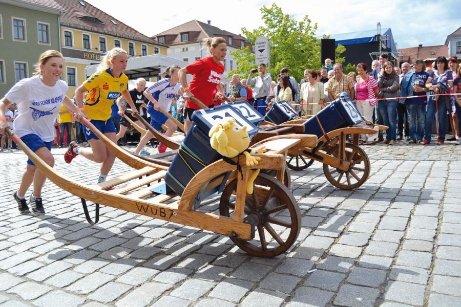 Schiebockrennen bei den Schiebocker Tagen