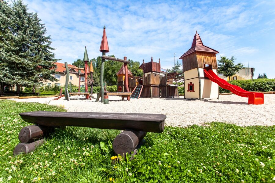 Spielplatz am Schlosspark in Großharthau